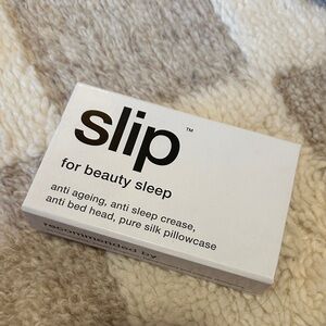 Slip Silk Queen Pillowcase - white, brand new